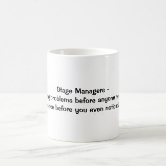 Taza De Café Directores de escena - solucionar problemas