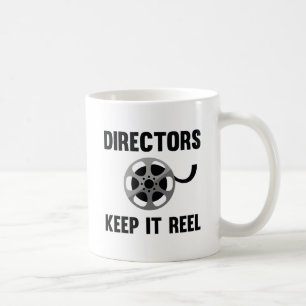 Taza De Café Directores Mantenganlo Real