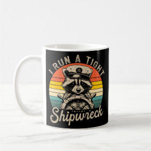 Taza De Café Dirijo un naufragio organizado