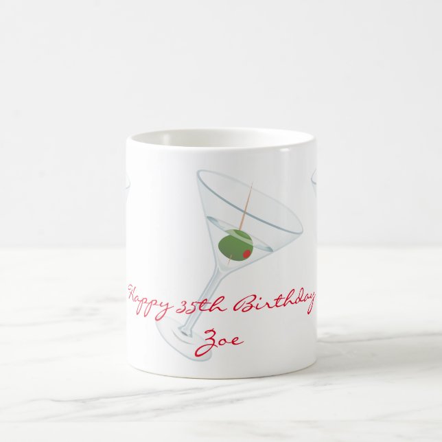 Taza De Café Dirty Olive Martini Thunder_Cove (Centro)