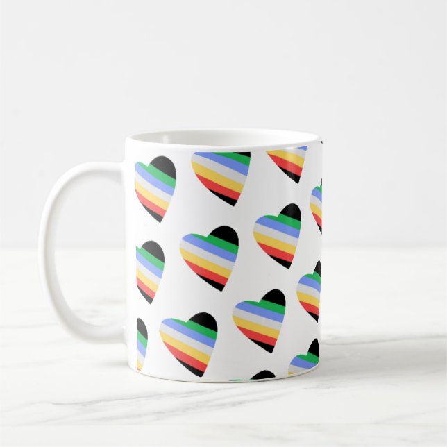 Taza De Café Disability Flag (Izquierda)