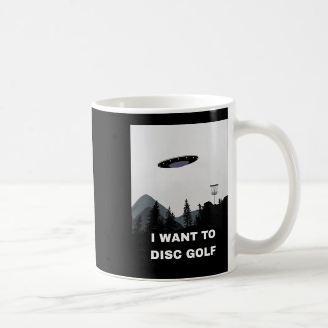 Taza De Café Disc Golf Ufo  (Derecha)