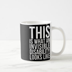 Taza De Café Discapacidad Invisible Dolor Crónico Enfermedades