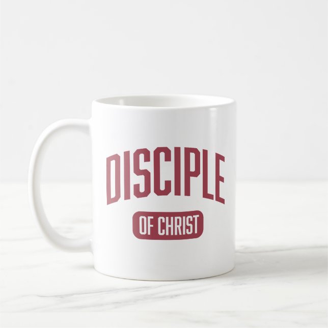 Taza De Café Disciple Burgundy Mug (Izquierda)