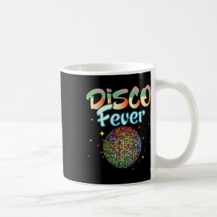 Taza De Café Disco Ball Vintage Disco Fever Dancing 80
