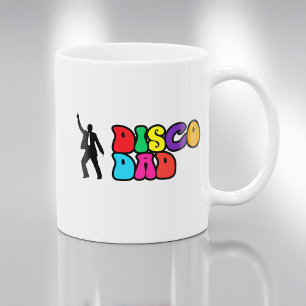 Taza De Café Disco Dad - Un regalo retro de los años 70 para pa