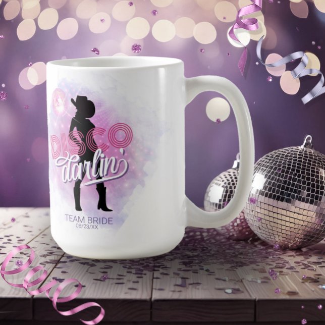 Taza De Café Disco Darlin' Equipo de Novia ID928  (Subido por el creador)
