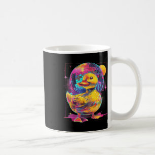 Taza De Café Disco de duck de caucho Disco de música de baile d