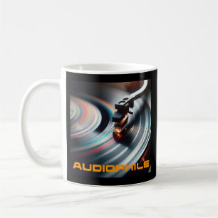 Taza De Café Disco de Vinilo Retro, Amante de la Música