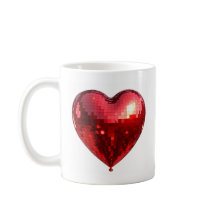 Disco Heart Mug