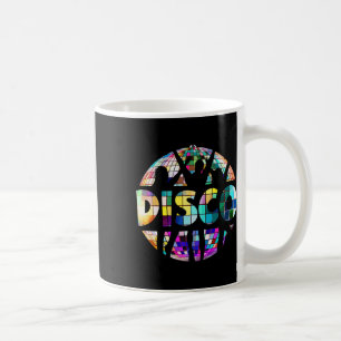Taza De Café Discoteca divertida tema de moda de los años 70 ba