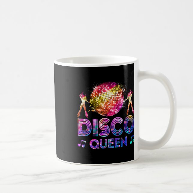Taza De Café Discoteca Queen - 70's Disco Tema 70 (Derecha)