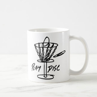 Taza De Café Discotece de disco de golf clásico