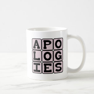 Taza De Café Disculpa, lo siento