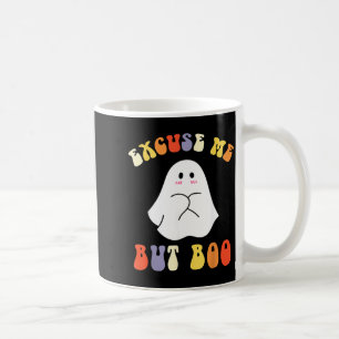 Taza De Café Disculpa Pero Boo Divertido Halloween Lindo Fantas