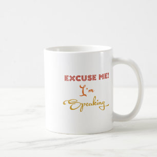 Taza De Café Disculpe, I#39; estoy hablando gracioso Kamala Har