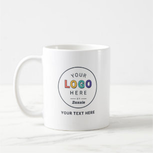 Taza De Café Diseña tu propio logotipo de marca