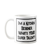 Diseñador de cocina Super Talent. Coffee Mug