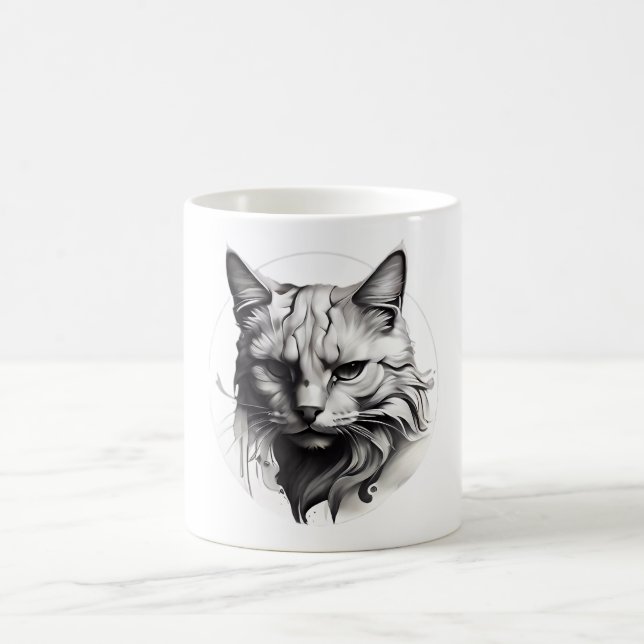 Taza De Café Diseñador de gatos y perros Café Mugs (Centro)