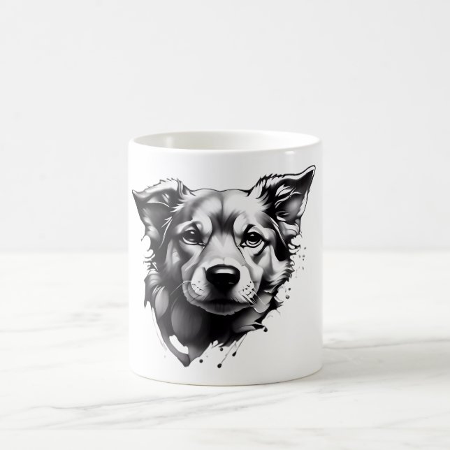 Taza De Café Diseñador de gatos y perros Café Mugs (Centro)