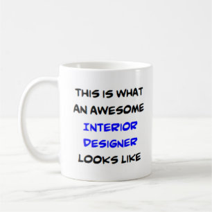 Taza De Café diseñador de interiores, impresionante