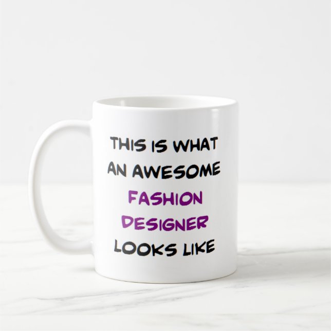 Taza De Café diseñador de moda, impresionante (Izquierda)