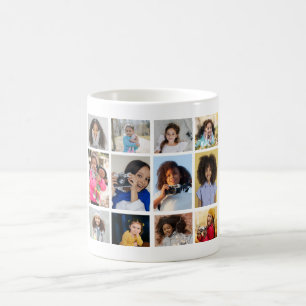 Taza De Café Diseñar su propio Collage de fotos 12