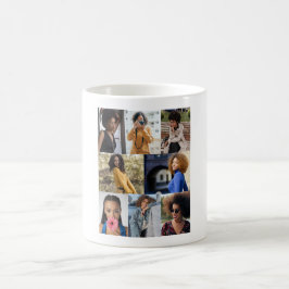 Taza De Café Diseñar su propio Collage de fotos 8