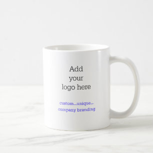 Taza De Café Diseñe su propia imagen o logotipo personalizado