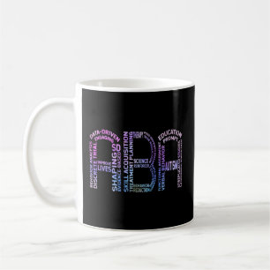 Taza De Café Diseño Aba Acronym Artwork Rbt Aba Therapist