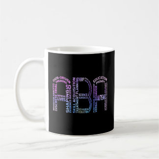 Taza De Café Diseño Aba Acronym Artwork Rbt Aba Therapist