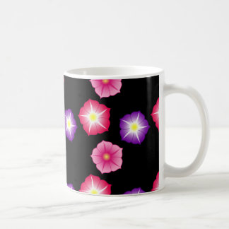 Taza De Café Diseño abstracto de flores de Bonito