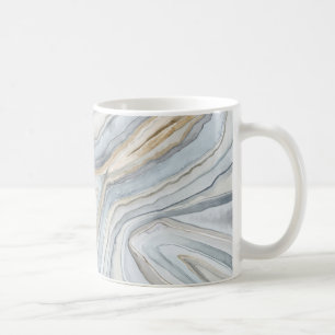 Taza De Café Diseño abstracto de mármol gris