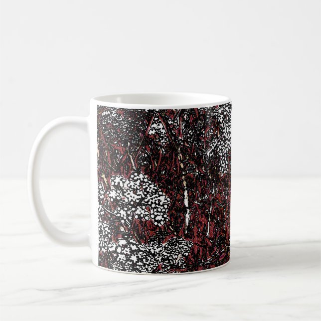 Taza De Café diseño abstracto de samphire (Izquierda)