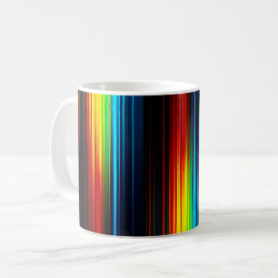Taza De Café Diseño abstracto original y colorido 