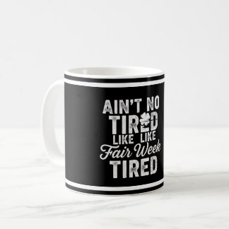 Taza De Café Diseño Agotado Pero Feliz