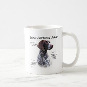Taza De Café Diseño alemán de la historia del indicador de pe