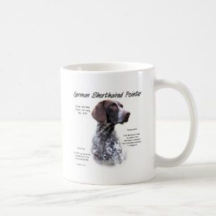 Taza De Café Diseño alemán de la historia del indicador de pelo