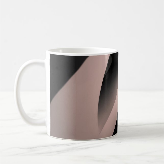 TAZA DE CAFÉ DISEÑO ARQUITECTURAL BLANCO (Izquierda)