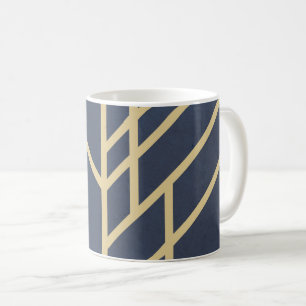 Taza De Café Diseño Art Deco