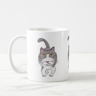 Taza De Café Diseño artístico de Doodle Mascota Crank