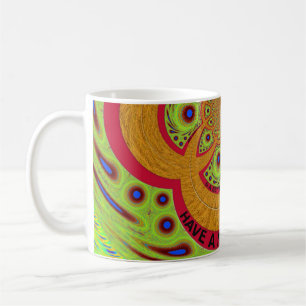 Taza De Café Diseño asombroso del patrón de manala africano