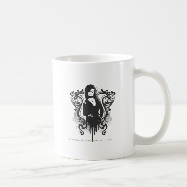 Taza De Café Diseño Bellatrix Lestrange Dark Arts (Derecha)