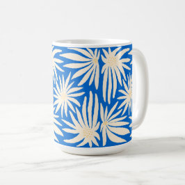 Taza De Café Diseño Botánico Boho Moderno