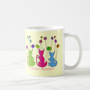 Taza De Café Diseño caprichoso de los gatos de los regalos