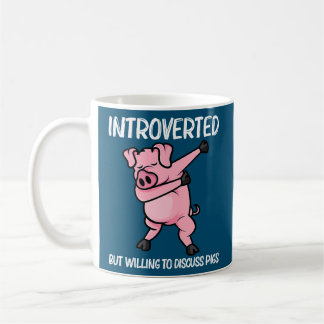 Taza De Café Diseño Cerdo Gracioso Para Hombres Mujeres Cerdo H