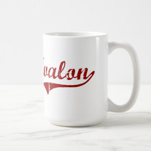 Taza De Café Diseño clásico de Avalon California