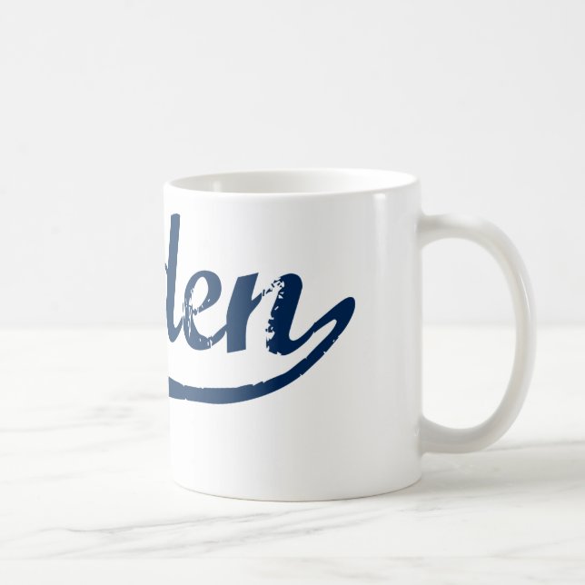 Taza De Café Diseño clásico de Baden Pennsylvania (Derecha)