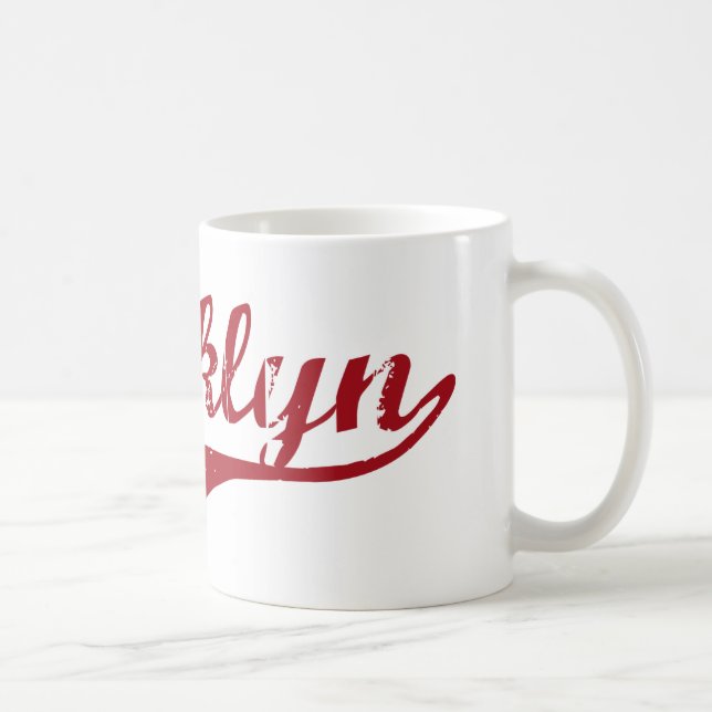 Taza De Café Diseño clásico de Brooklyn Ohio (Derecha)