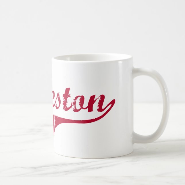Taza De Café Diseño clásico de Charleston Mississippi (Derecha)